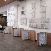 © La Bobine - Exposition dans le hall de la MCJ de Pacé (35) en (...)